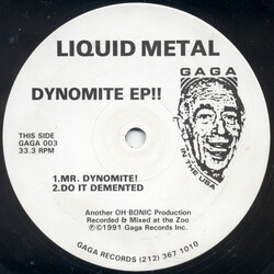 Liquid Metal Dynomite EP‼ Vinyl 12" USED