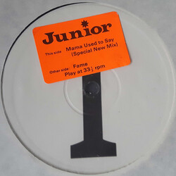 Junior (2) Mama Used To Say Vinyl 12" USED