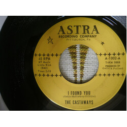 The Castaways (13) I Found You Vinyl 7" USED