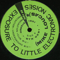 Mike Loucas / Ray El Lungo Exposure To Little Electronic Noises Vinyl 12" USED