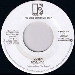 Queen Back Chat Vinyl 7" USED