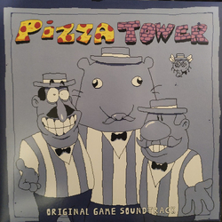 Ronan "Mr. Sauceman" de Castel / ClascyJitto / Post Elvis Pizza Tower Vinyl LP USED