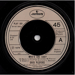Ohio Players Who'd She Coo? Vinyl 7" USED