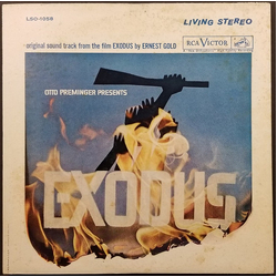 Ernest Gold Exodus ~ An Original Soundtrack Recording Vinyl LP USED