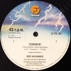 Idris Muhammad Foxhuntin' Vinyl 12" USED