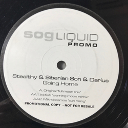 Alex Stealthy / Siberian Son / Darius (2) Going Home Vinyl 12" USED
