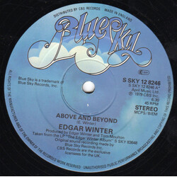 Edgar Winter Above And Beyond Vinyl 12" USED