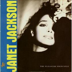 Janet Jackson The Pleasure Principle Vinyl 12" USED