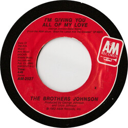 Brothers Johnson I'm Giving You All Of My Love Vinyl 7" USED