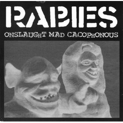 Rabies (4) / ad Onslaught Mad Cacophonous / ad USED VINYL 7INCH EP 33 S RPM
