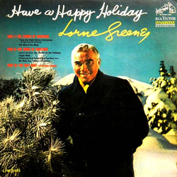 Lorne Greene Have A Happy Holiday Vinyl LP USED