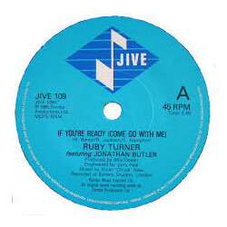 Ruby Turner / Jonathan Butler If You're Ready (Come Go With Me) Vinyl 7" USED