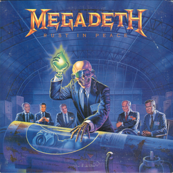 Megadeth Rust In Peace Vinyl LP USED