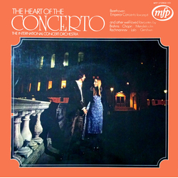 International Concert Orchestra The Heart Of The Concerto Vinyl LP USED