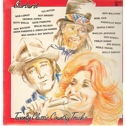 Various Starburst Twenty Classic Country Tracks Vinyl LP USED