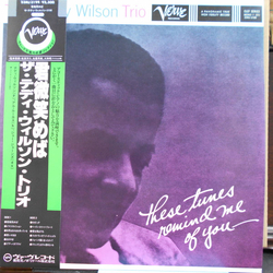 Teddy Wilson Trio These Tunes Remind Me Of You Vinyl LP USED