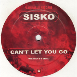 Sisko Can't Let You Go Vinyl 12" USED