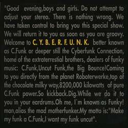 C.Y.B.E.R.F.U.N.K. Live At The Wunderbar Vinyl 12" USED