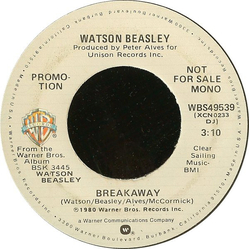 Watson Beasley Breakaway Vinyl 7" USED
