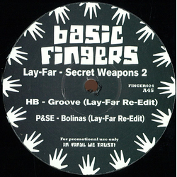 Lay-Far Secret Weapons 2 Vinyl 12" USED
