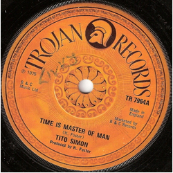 Tito Simon Time Is Master Of Man Vinyl 7" USED