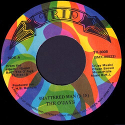 The O'Jays Shattered Man Vinyl 7" USED