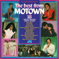 Various The Best From Motown Vinyl LP USED