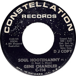 Gene Chandler Soul Hootenanny Vinyl 7" USED