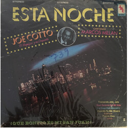 Joe Cotto Y Su Orquesta Esta Noche Vinyl LP USED