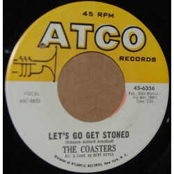 The Coasters Let's Go Get Stoned / Money Honey Vinyl 7" USED