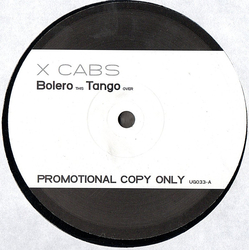 X-Cabs Bolero / Tango Vinyl 12" USED