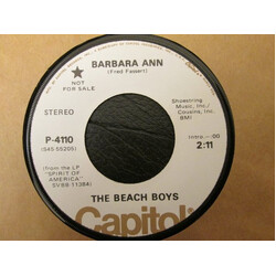 The Beach Boys Barbara Ann Vinyl 7" USED
