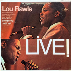 Lou Rawls Live! Vinyl LP USED