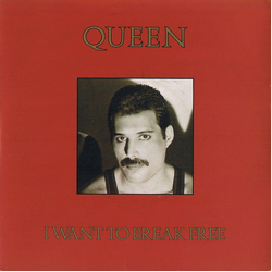 Queen I Want To Break Free Vinyl 7" USED