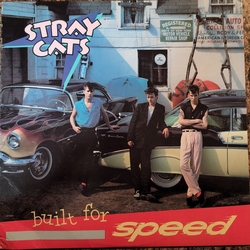 Stray Cats Built For Speed Vinyl LP USED