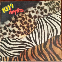 Kiss Animalize Vinyl LP USED