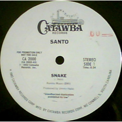 Santo Farina Snake / Love Toys Vinyl 12" USED