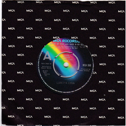 Loretta Lynn Out Of My Head And Back In My Bed Vinyl 7" USED
