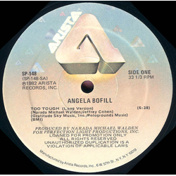 Angela Bofill Too Tough Vinyl 12" USED