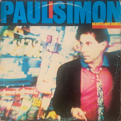 Paul Simon Hearts And Bones Vinyl LP USED