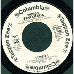 Mongo Santamaria Sambita Vinyl 7" USED