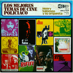 Henry Salomon Y Orquesta Los Mejores Temas De Cine Policiaco Vinyl LP USED