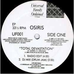 Osiris (2) Total Devastation Vinyl 12" USED