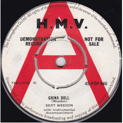 Bert Weedon China Doll Vinyl 7" USED