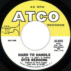 Otis Redding Hard To Handle / Amen Vinyl 7" USED