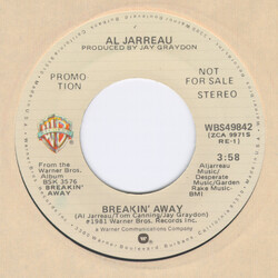Al Jarreau Breakin' Away Vinyl 7" USED