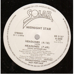 Midnight Star Headlines Vinyl 12" USED