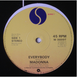 Madonna Everybody Vinyl 12" USED