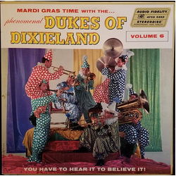 The Dukes Of Dixieland Mardi Gras Time With The Dukes Of Dixieland, Volume 6 Vinyl LP USED