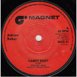 Adrian Baker Candy Baby Vinyl 7" USED